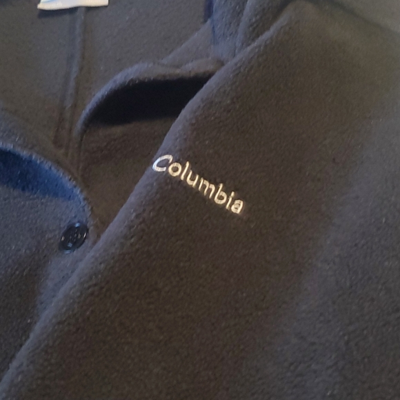 Columbia Fleece Button Up Coat - Picture 4 of 5